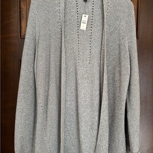 Talbots Light Gray Women's Cardigan